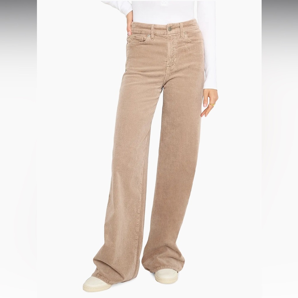 Good American Corduroy Flare Leg Pants Trousers
